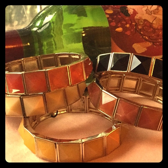 Ann Taylor Stretch Bracelets - Picture 1 of 4